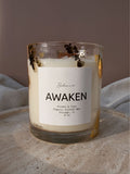 AWAKEN - Citrus & Wood Crystal Candle