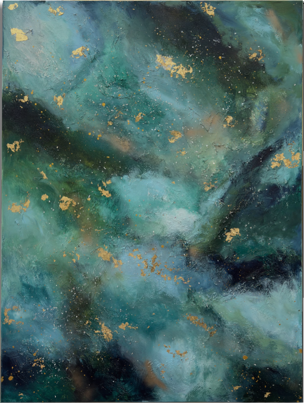 Celestial Bloom 36 x 48