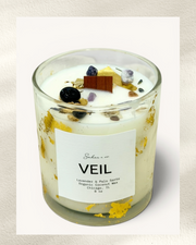 VEIL - Crystal Candle for Protection & Inner Stillness