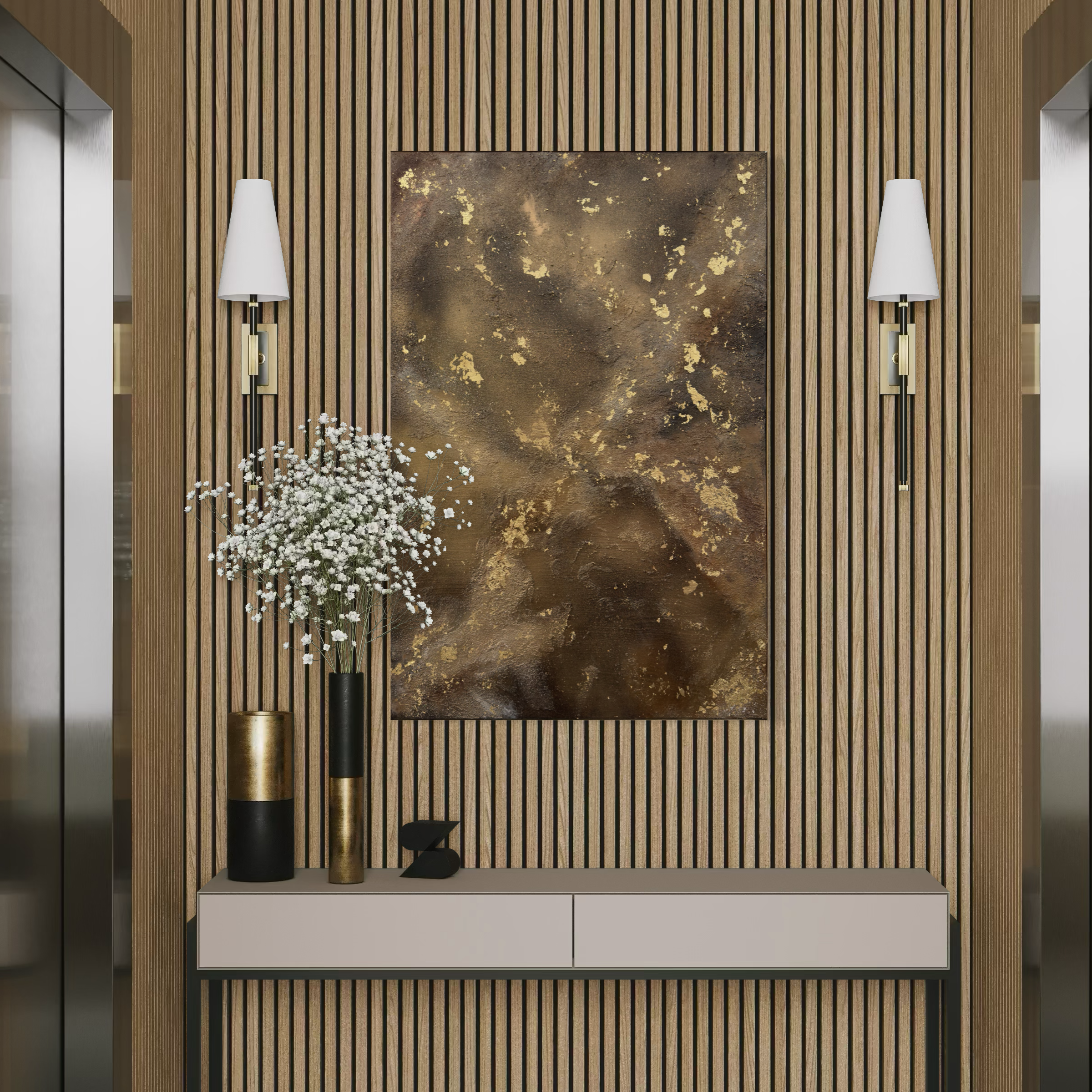 Golden Ash 24 x 36
