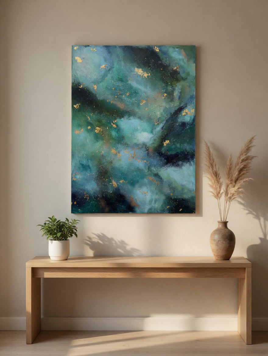 Celestial Bloom 36” x 48”
