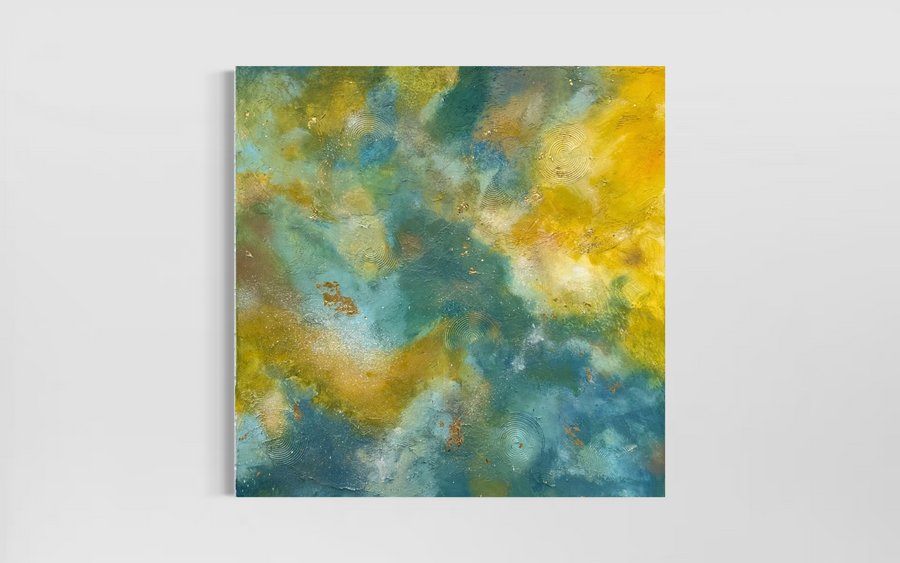 Opaline Sky 30” x 30”