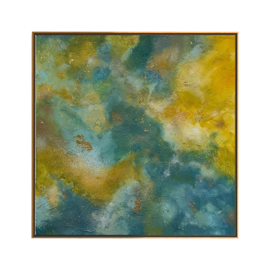 Opaline Sky 30” x 30”