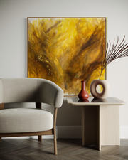 Overflow 36" x 36"