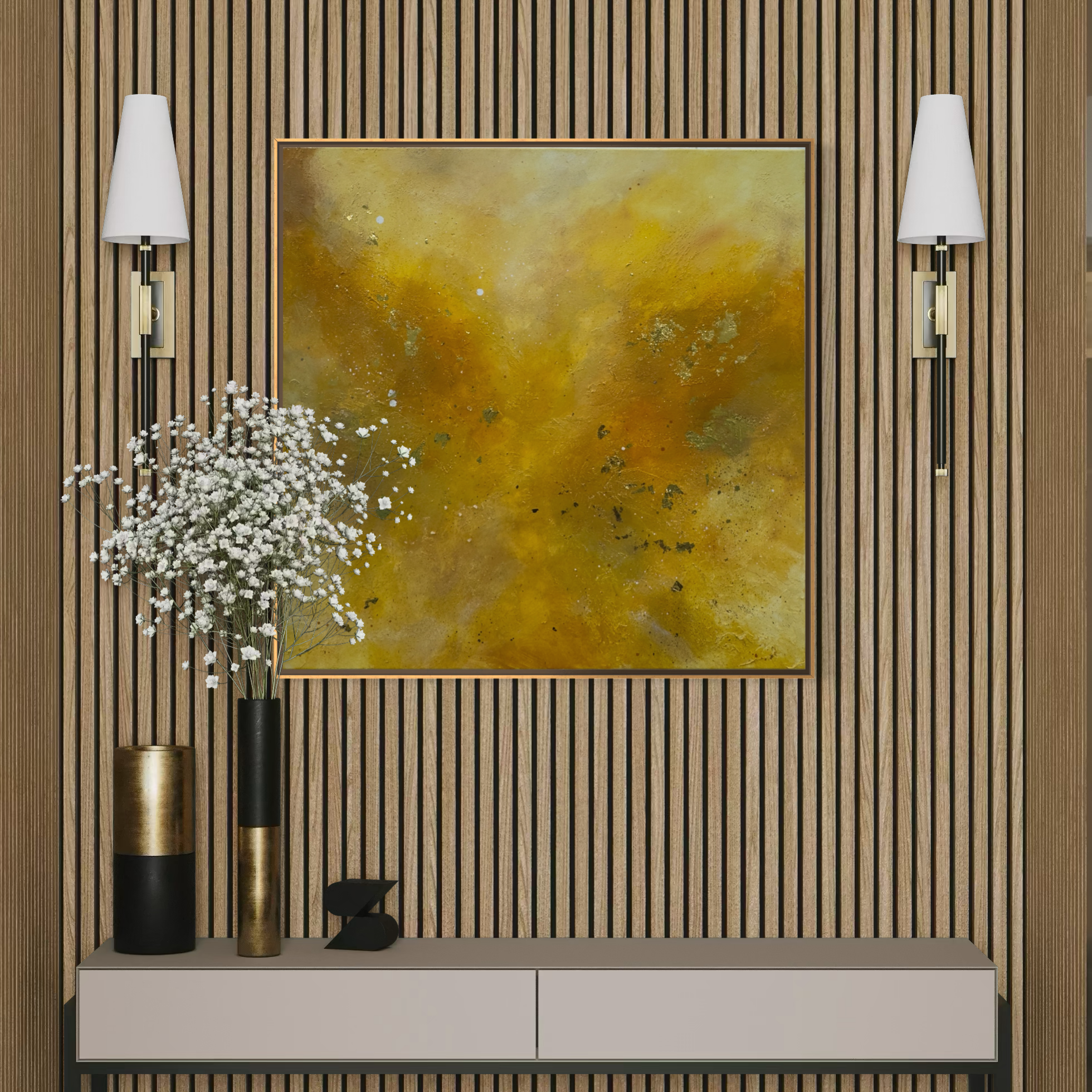 Solar Bloom 30” x 30”