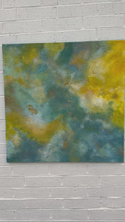 Opaline Sky 30” x 30”