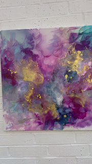 Layers of Luna 24" x 24"
