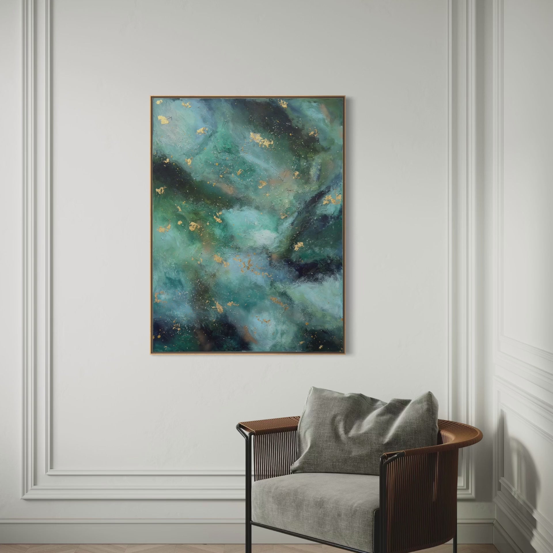 Celestial Bloom 36 x 48